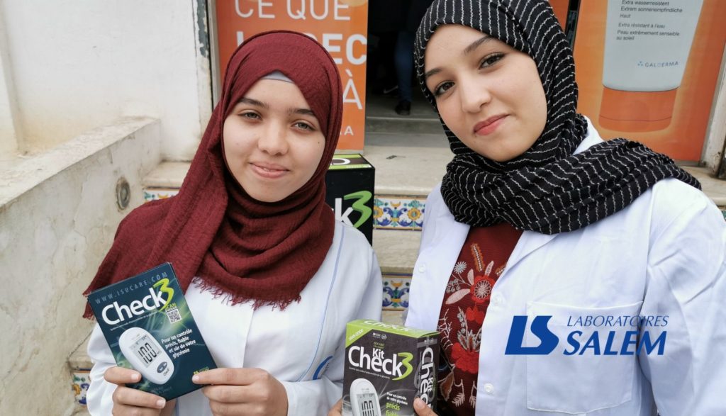labosalem, laboratoires salem, chéraga, algérie, diabète, glycémie, check 3, chéraga