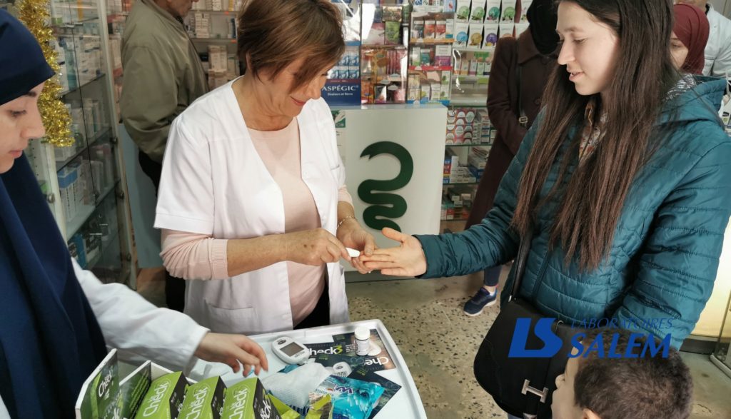 labosalem, laboratoires salem, chéraga, algérie, diabète, glycémie, check 3, chéraga