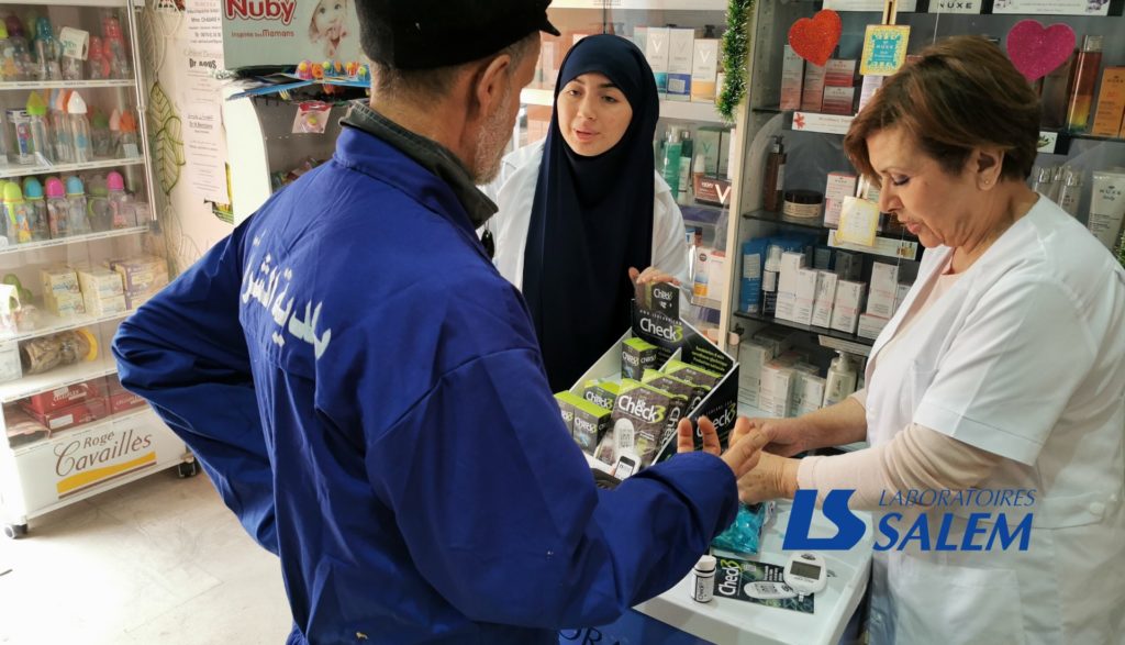 labosalem, laboratoires salem, chéraga, algérie, diabète, glycémie, check 3, chéraga