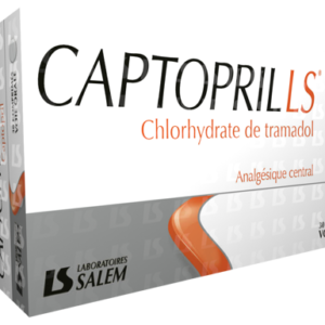 captopril, hypertension, captropril ls, captropril ls 25 mg, captropril 25 mg, médicament des laboratoires salem, médicament contre l'hypertension