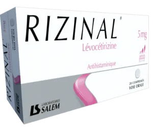 rizinal, rizinal 5mg, rizinal laboratoires salem, médicament des laboratoires salem, rhinite allergique, allergie