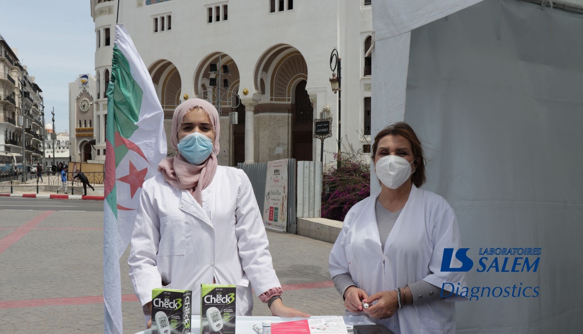 grande poste, labosalem, dépistage, event